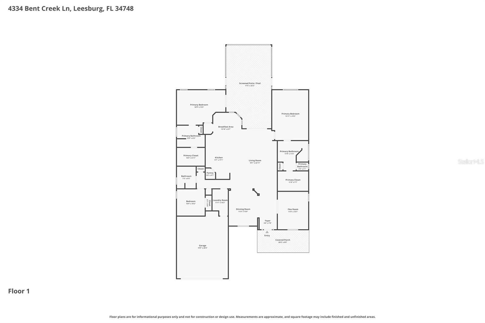 4334 BENT CREEK LN, LEESBURG, FL, 34748