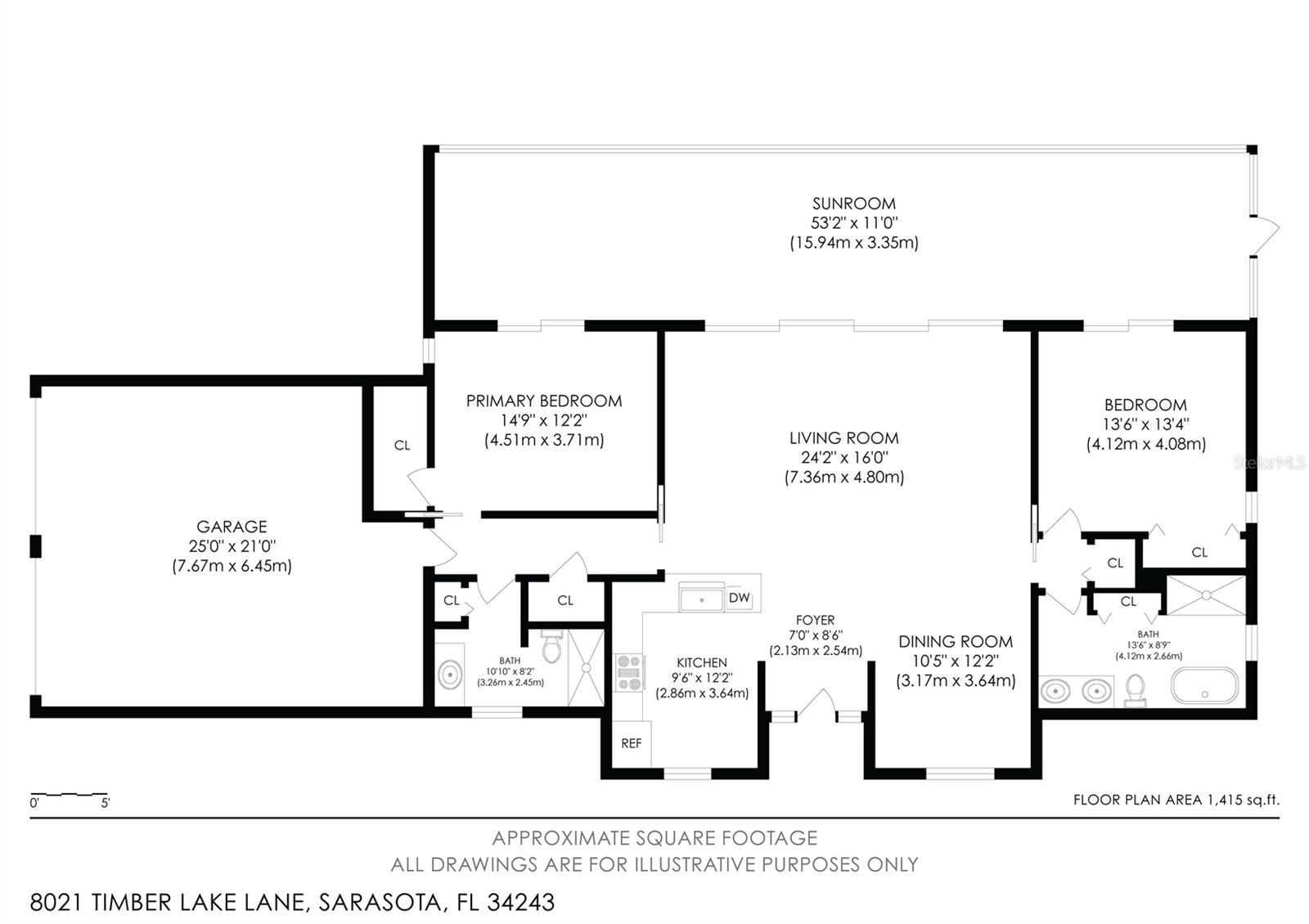 8021 TIMBER LAKE LN, SARASOTA, FL, 34243