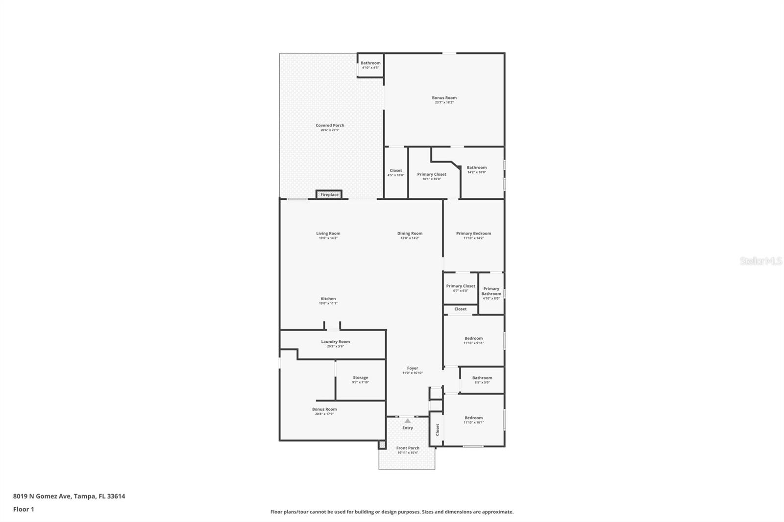 8019 N GOMEZ AVE, TAMPA, FL, 33614