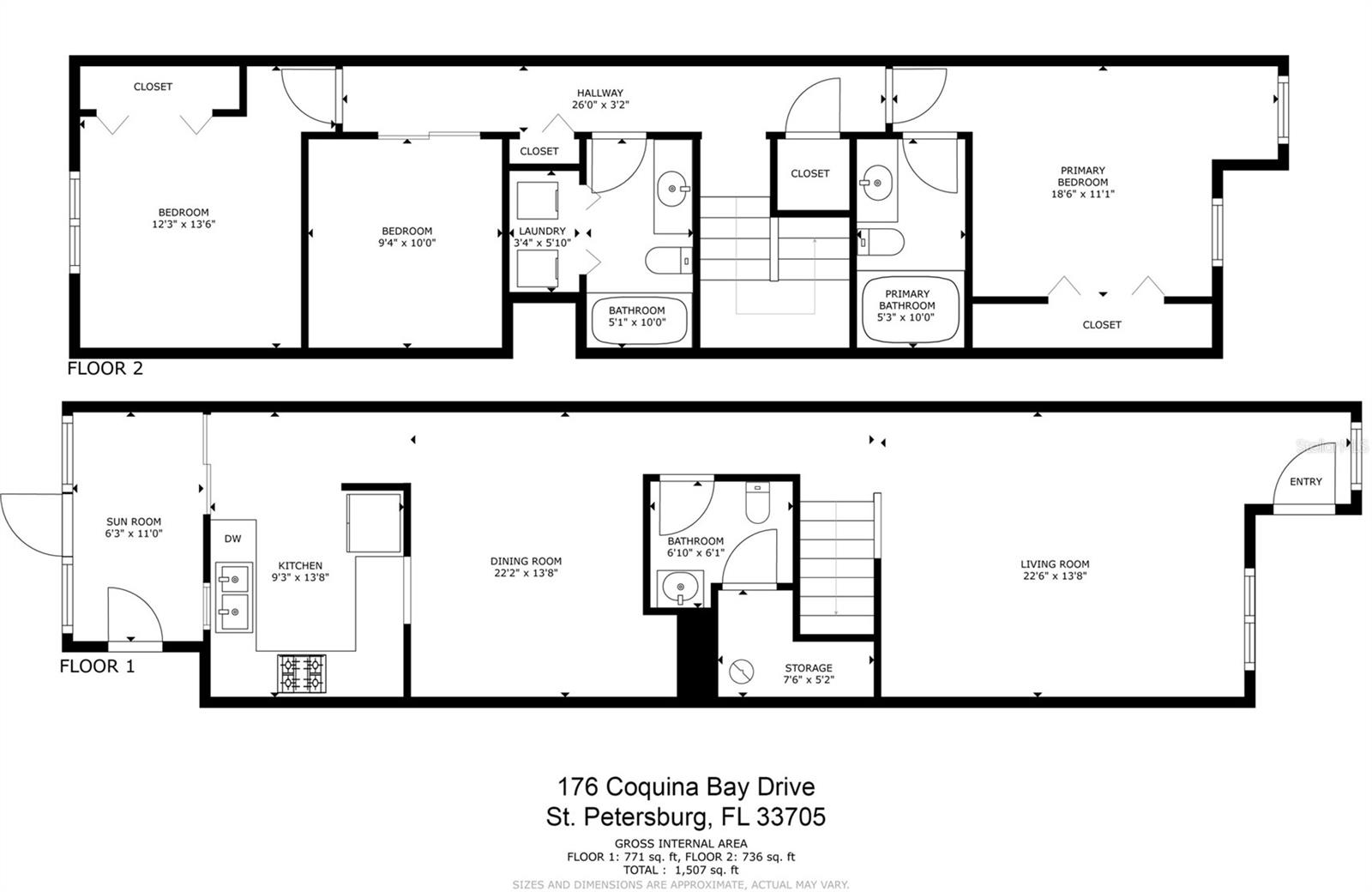 176 COQUINA BAY DR DR, ST PETERSBURG, FL, 33705