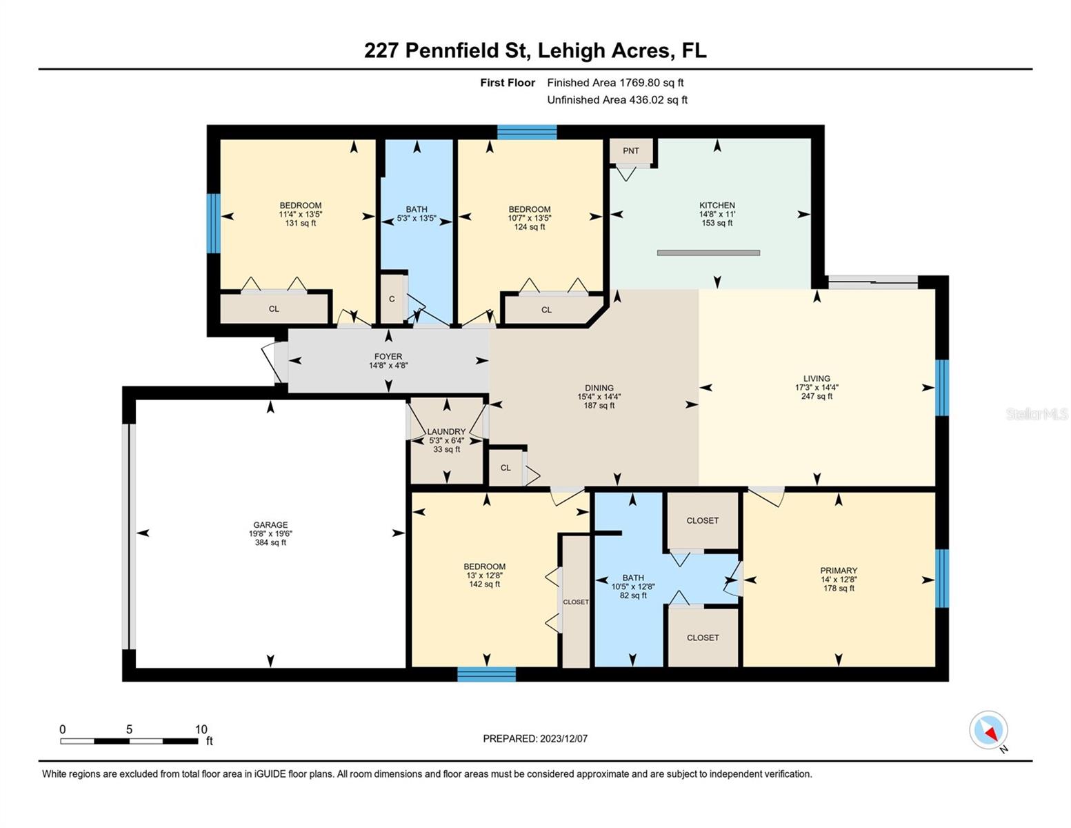 227 PENNFIELD ST, LEHIGH ACRES, FL, 33974