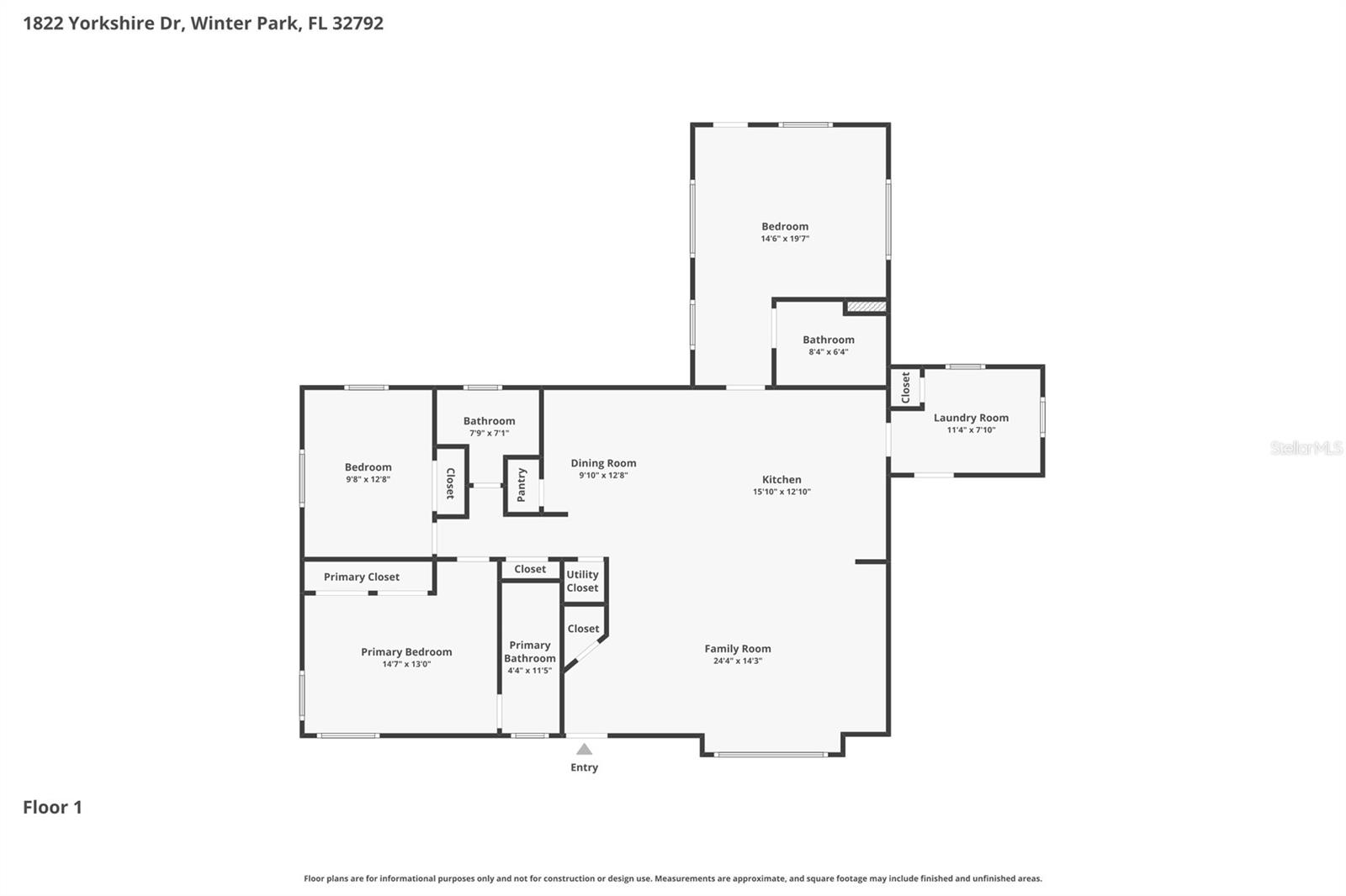 1822 YORKSHIRE DR, WINTER PARK, FL, 32792