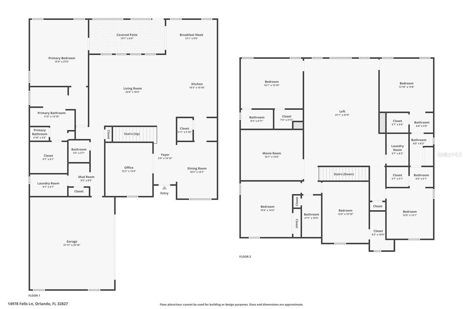 14978 FELLS LN, ORLANDO, FL, 32827