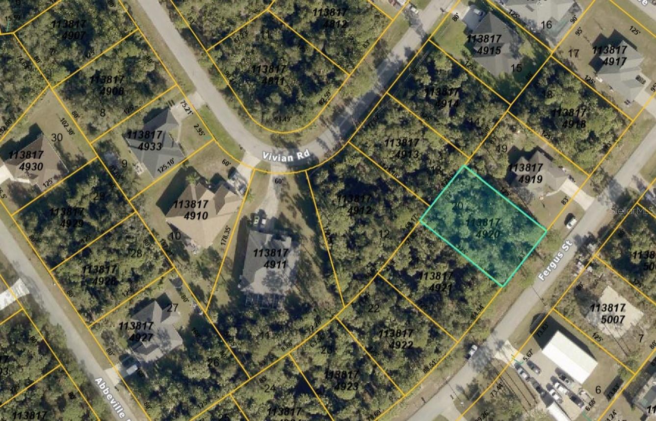 LOT 20 BLK 1749 34TH ADD TO PORT CHARLOTTE, NORTH PORT, FL, 34288