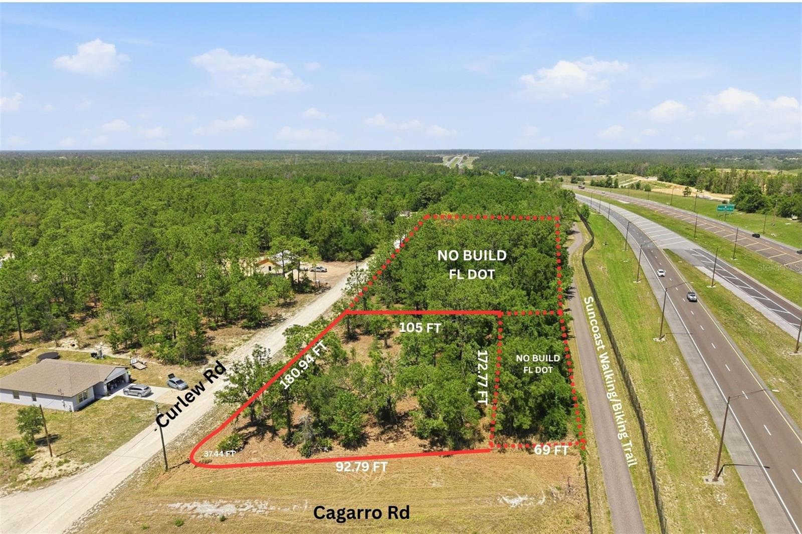 Lot 10 CAGARRO RD, WEEKI WACHEE, FL, 34614