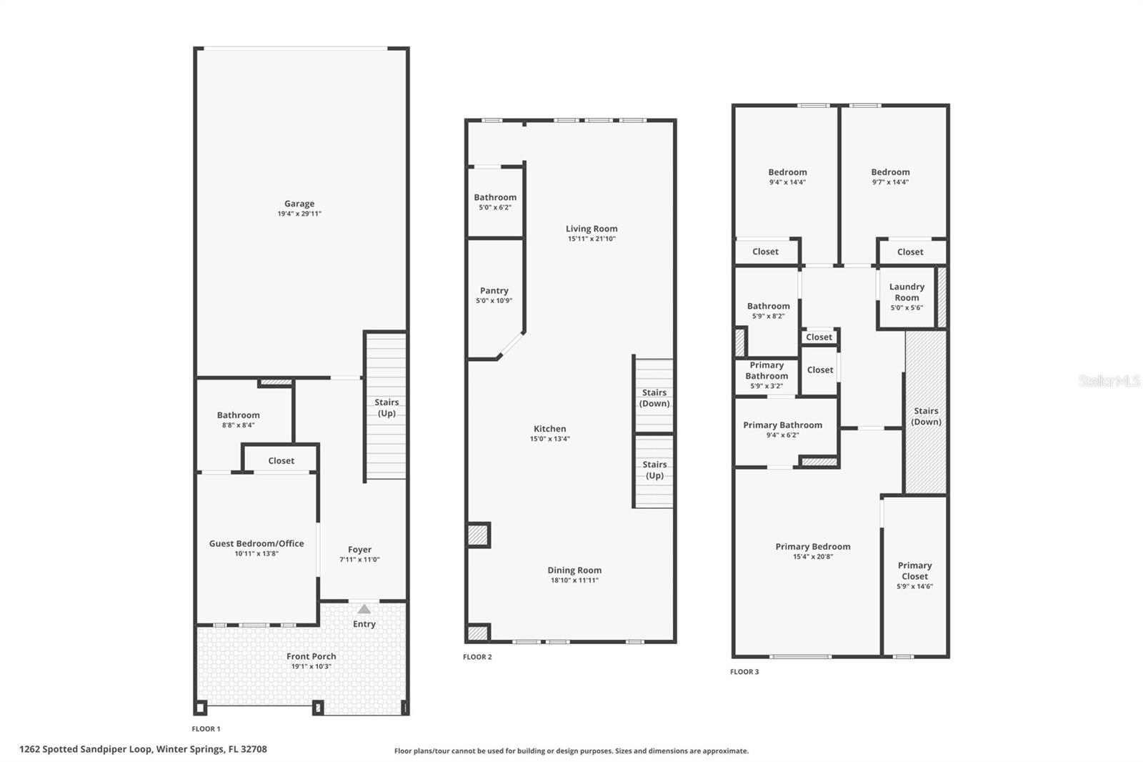 1262 SPOTTED SANDPIPER LOOP, WINTER SPRINGS, FL, 32708