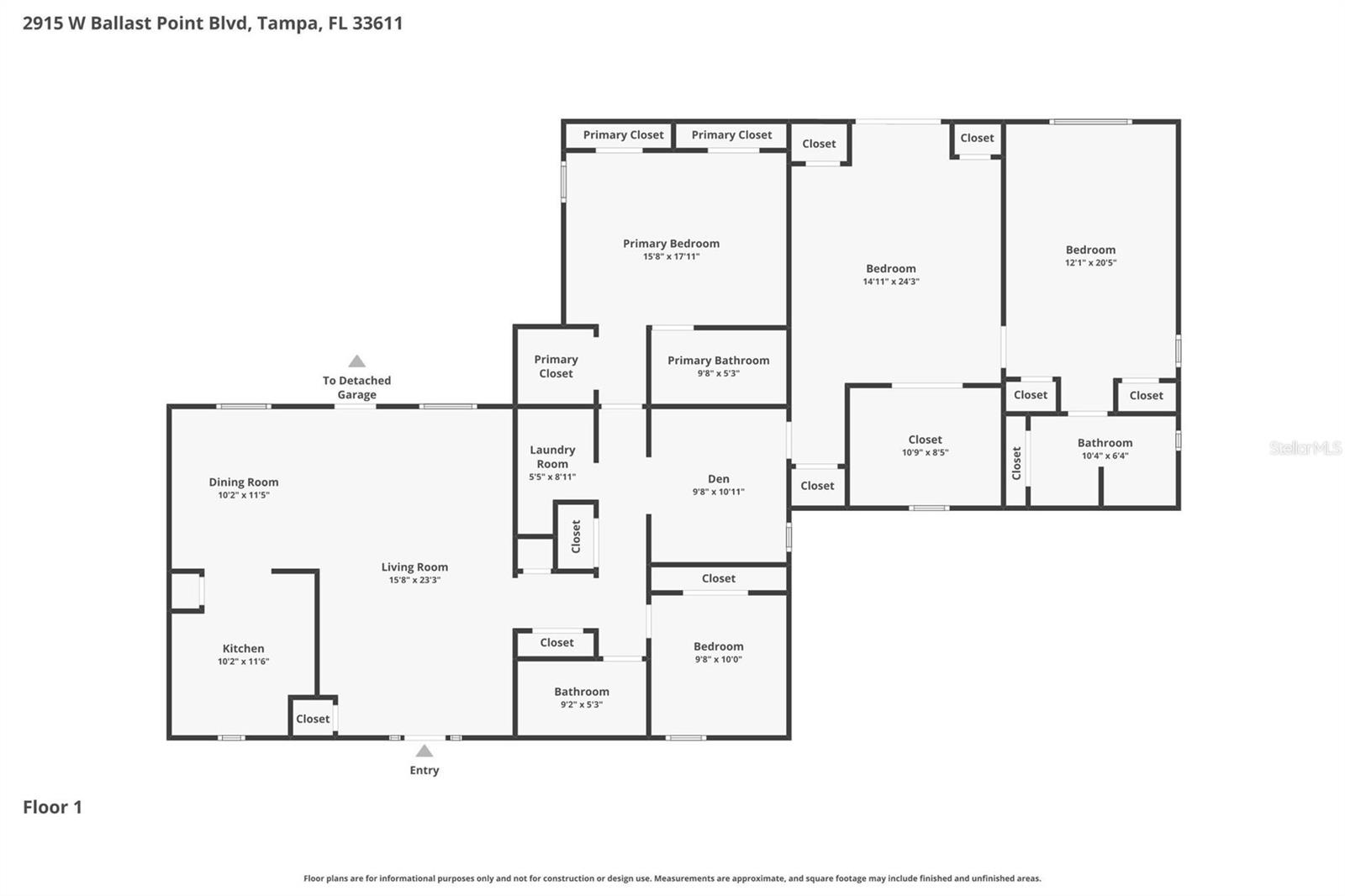 2915 W BALLAST POINT BLVD, TAMPA, FL, 33611