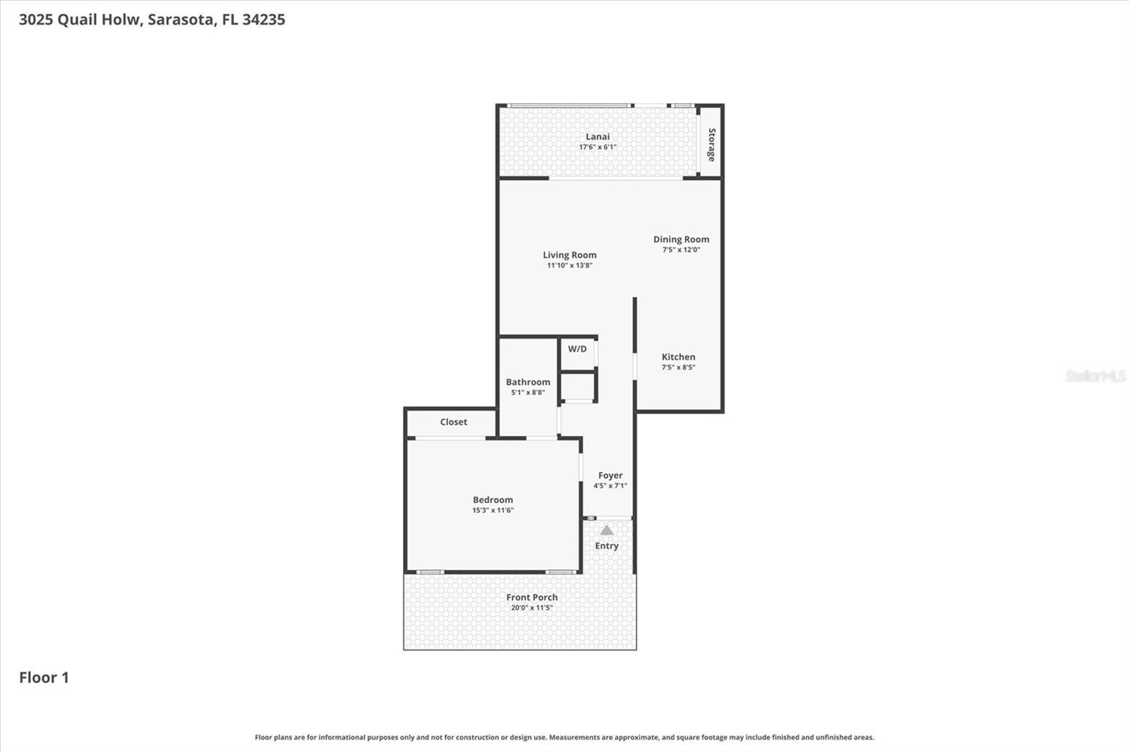 3025 QUAIL HOLW #17, SARASOTA, FL, 34235