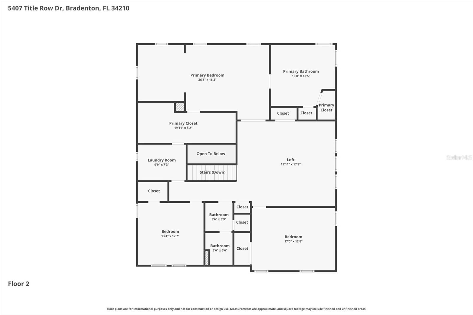 5407 TITLE ROW DR, BRADENTON, FL, 34210