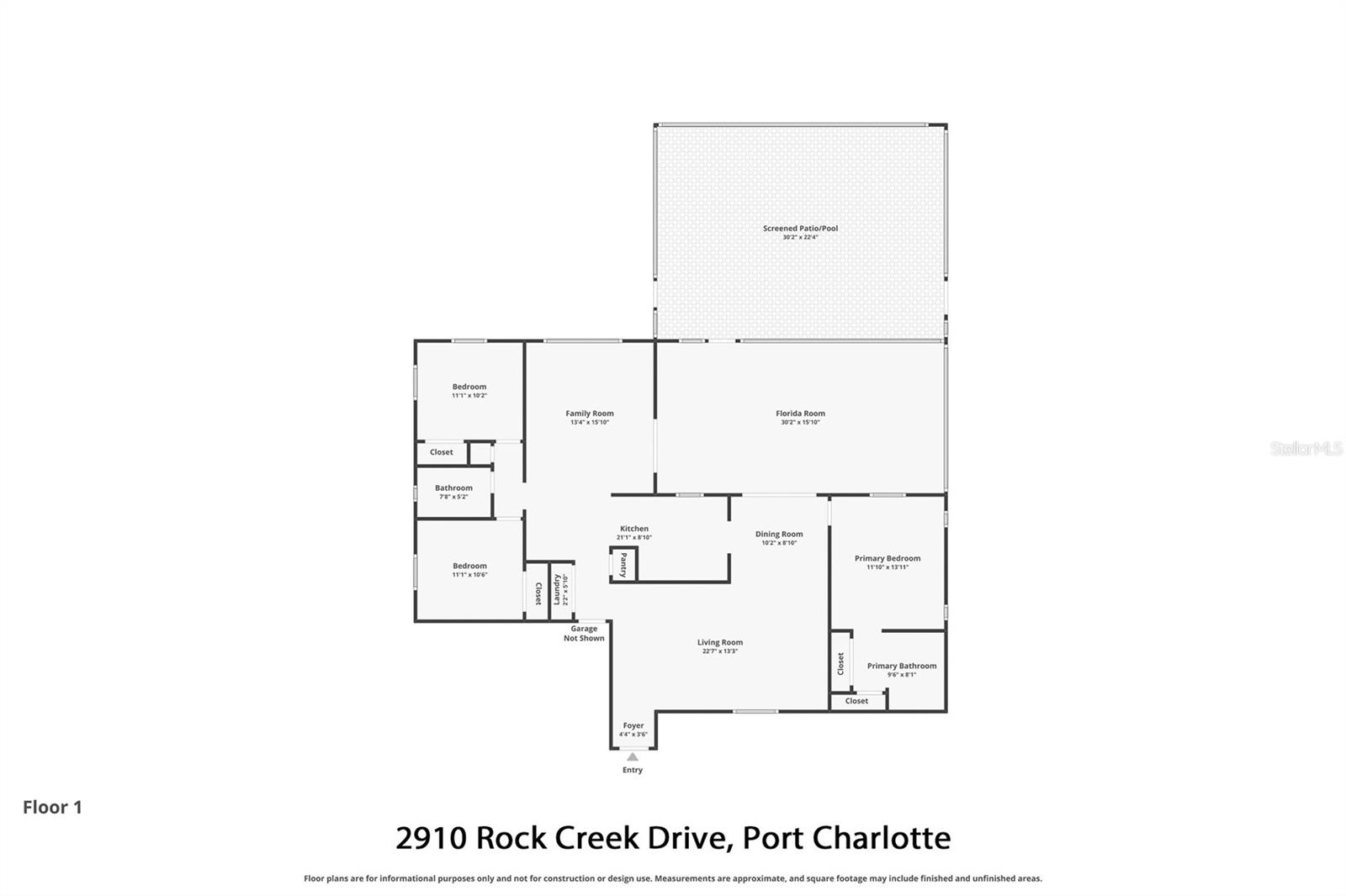 2910 ROCK CREEK DR, PORT CHARLOTTE, FL, 33948