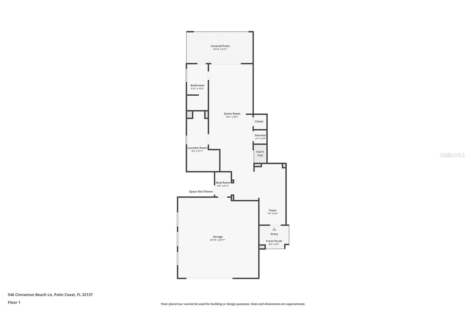 546 CINNAMON BEACH LN, PALM COAST, FL, 32137