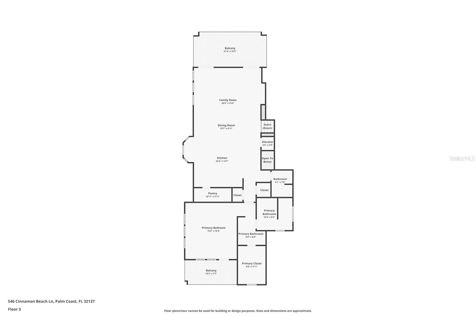546 CINNAMON BEACH LN, PALM COAST, FL, 32137