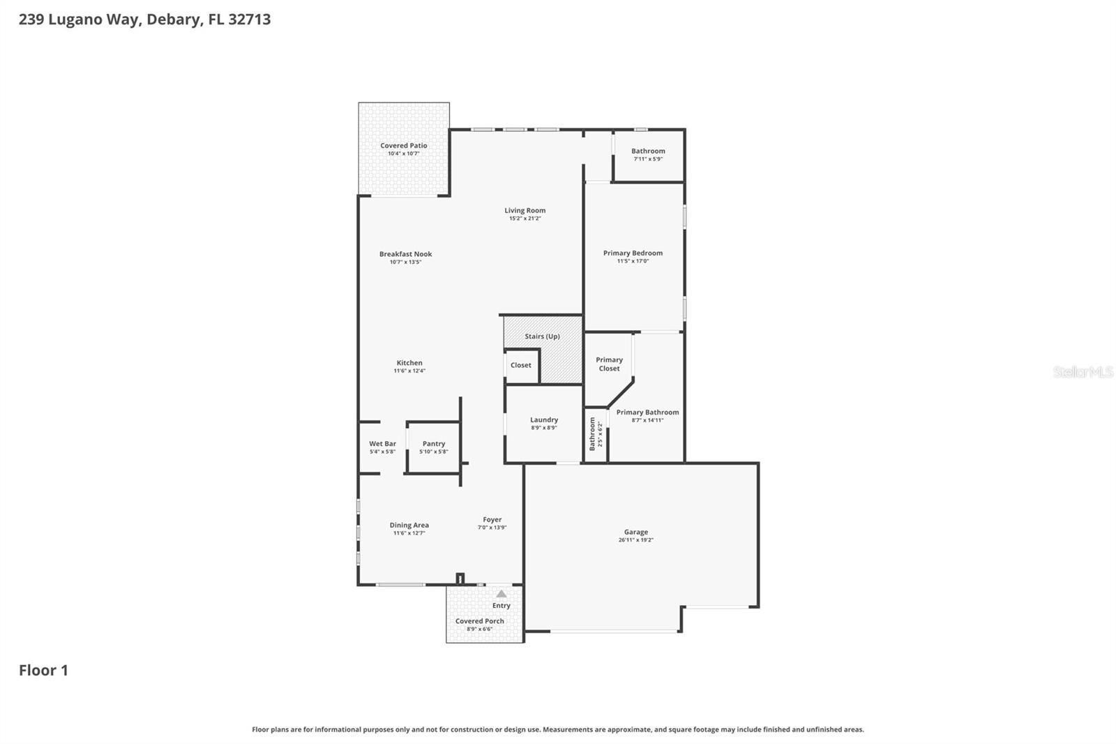 239 LUGANO WAY, DEBARY, FL, 32713