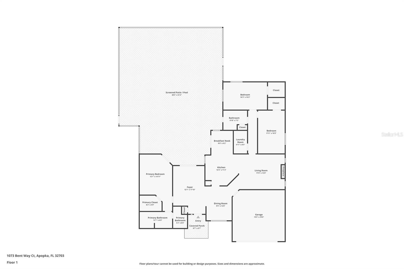 1073 BENT WAY CT, APOPKA, FL, 32703