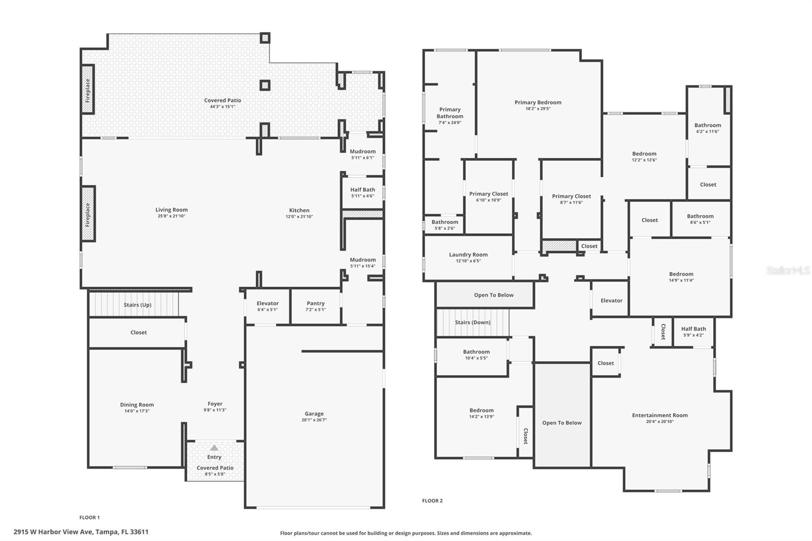 2915 W HARBOR VIEW AVE, TAMPA, FL, 33611