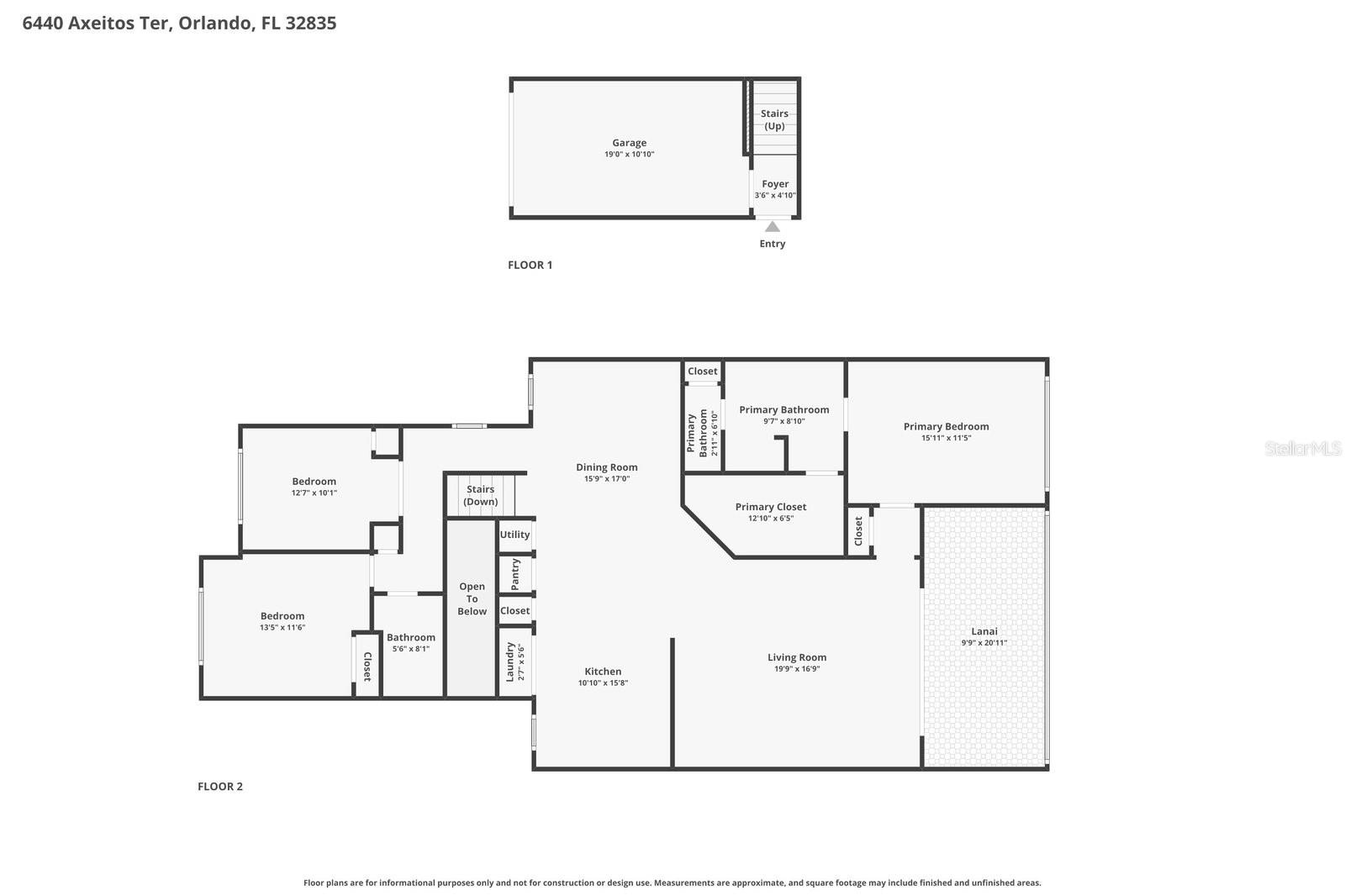 6440 AXEITOS TER #108, ORLANDO, FL, 32835