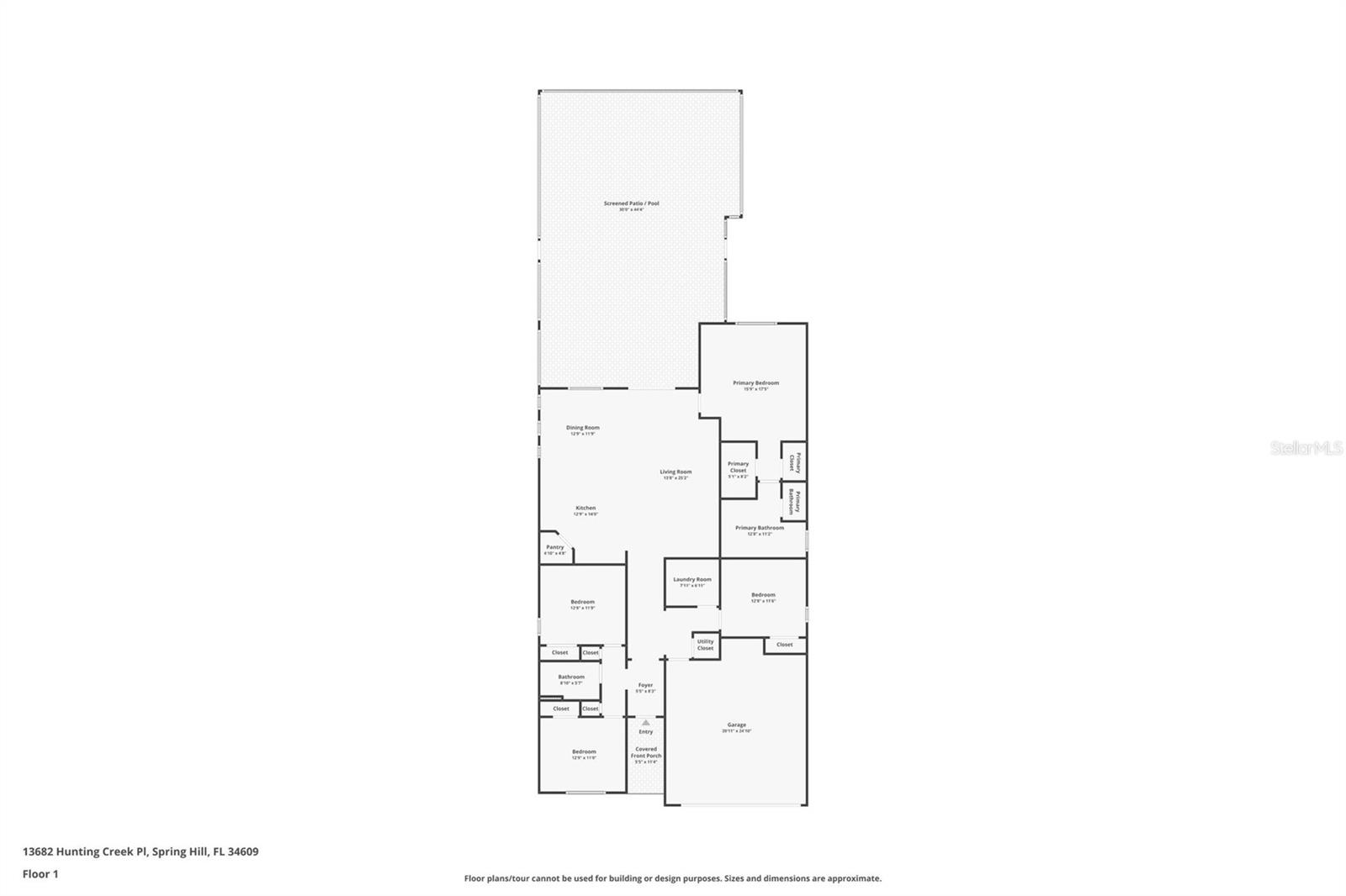 13682 HUNTING CREEK PL, SPRING HILL, FL, 34609