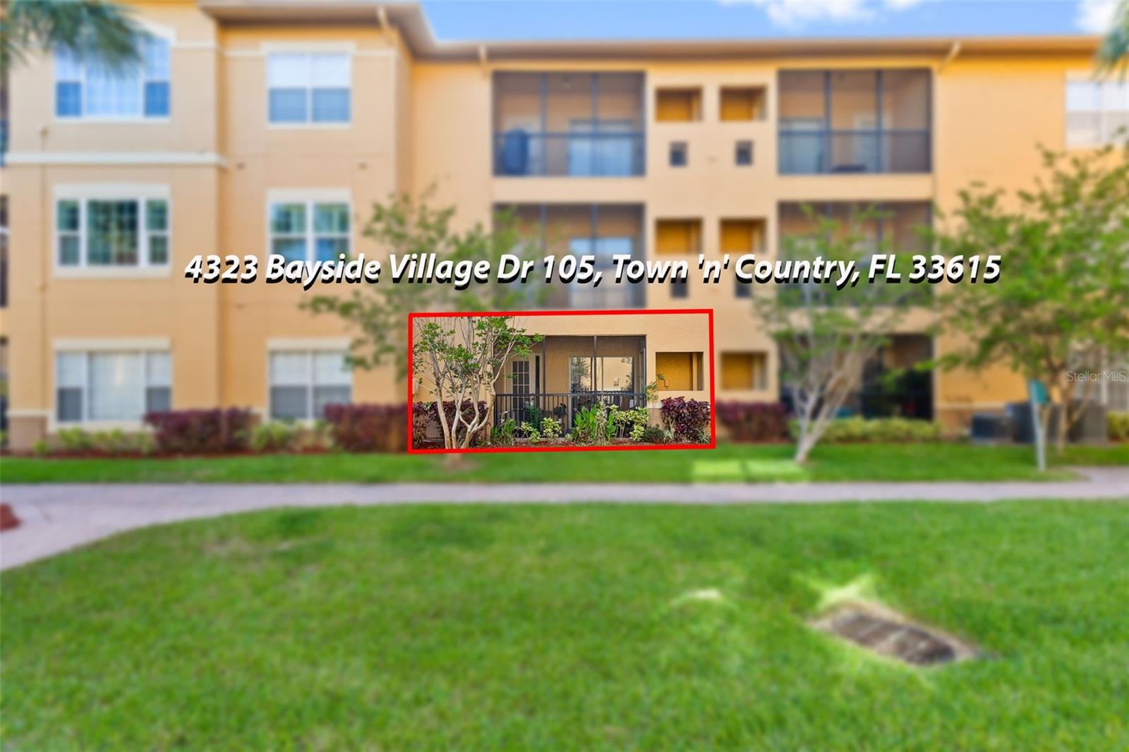 4323 BAYSIDE VILLAGE DR #105, TAMPA, FL, 33615