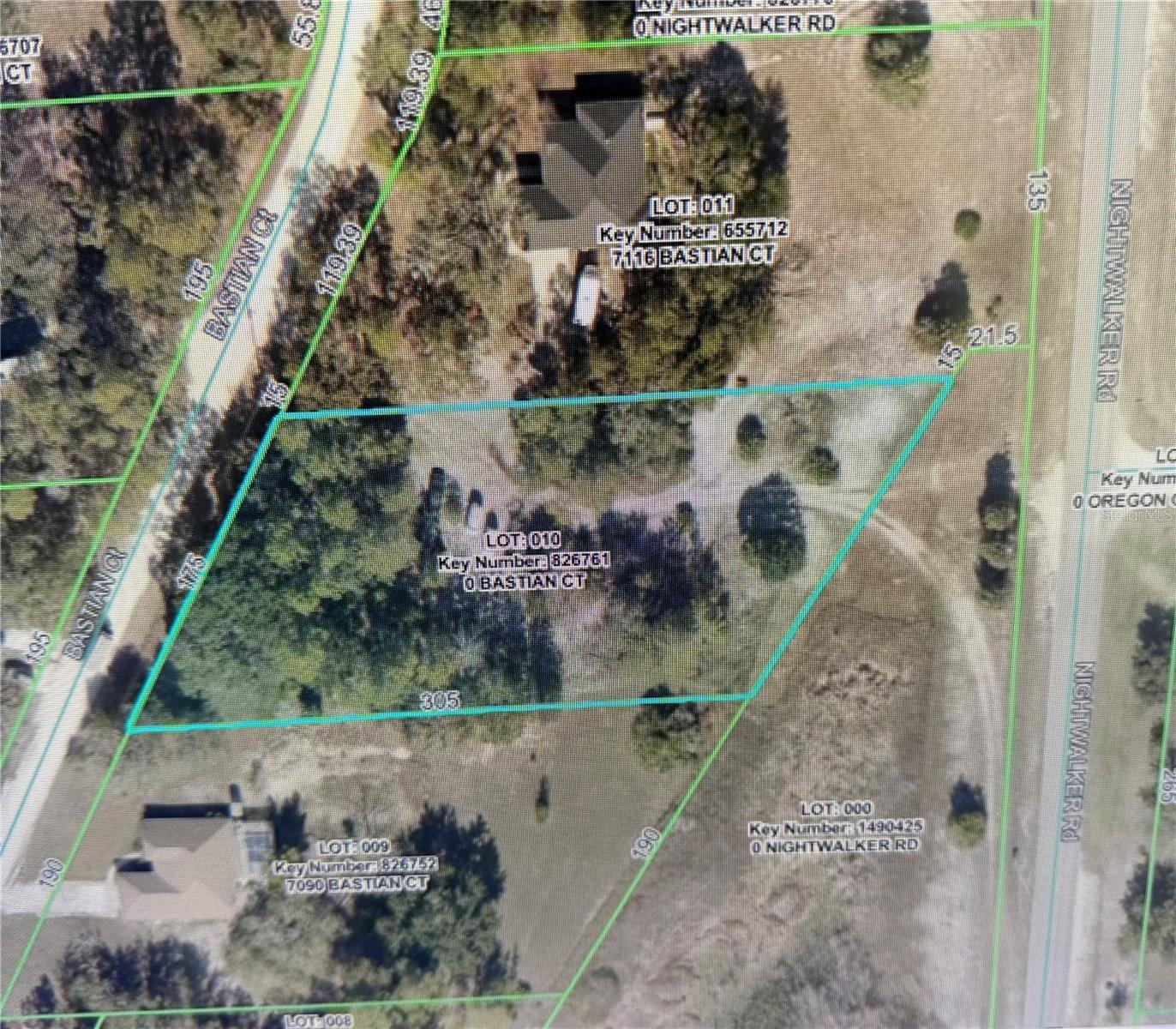 0 BASTIAN CT, WEEKI WACHEE, FL, 34613