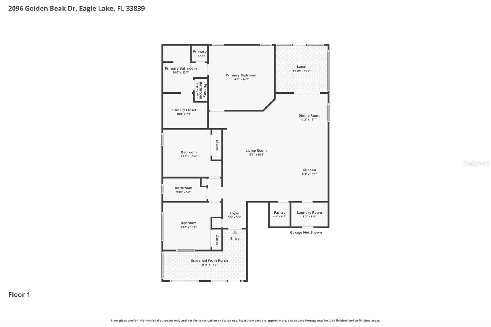 2096 GOLDEN BEAK DR, EAGLE LAKE, FL, 33839