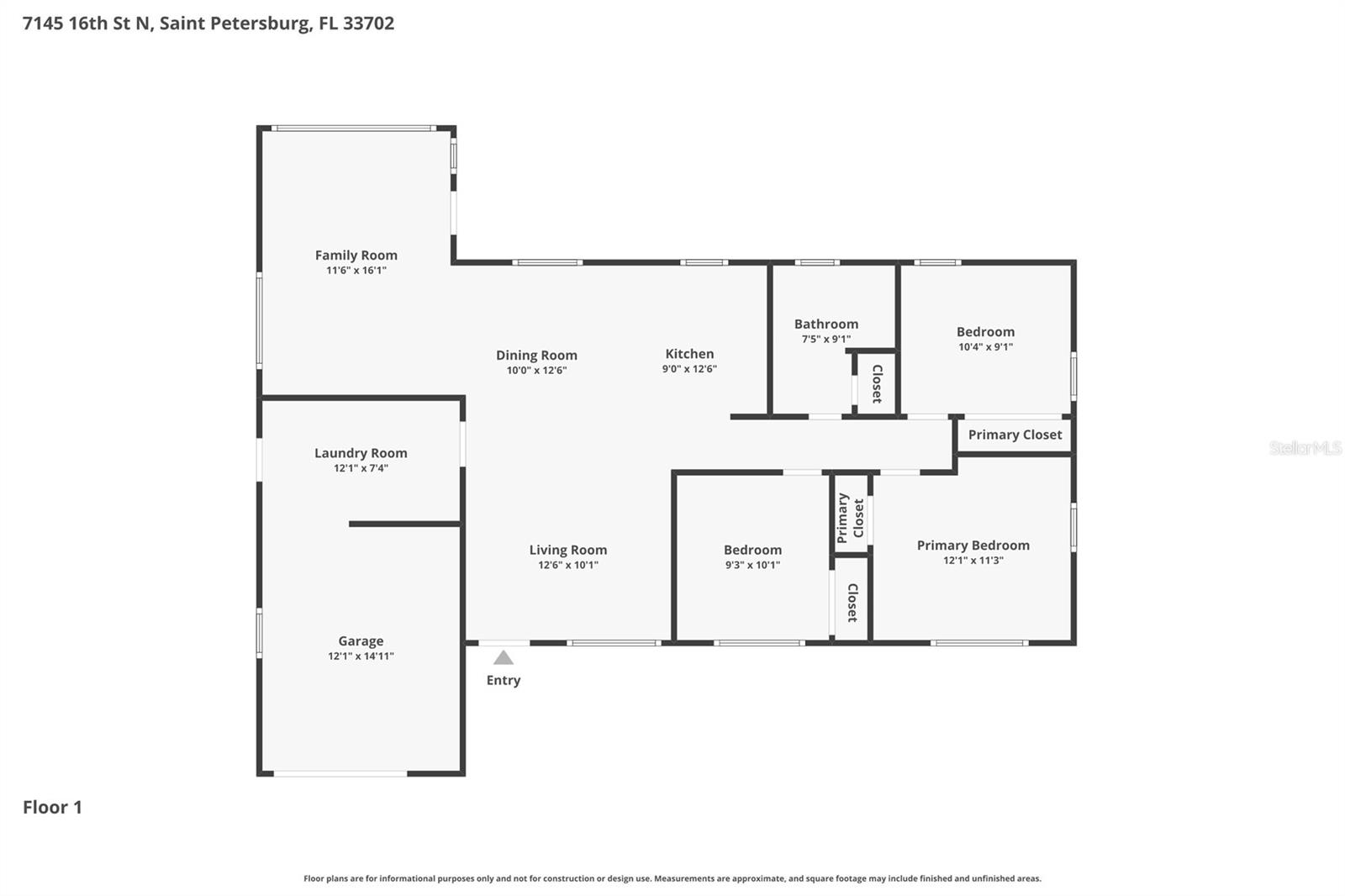 7145 16TH ST N, ST PETERSBURG, FL, 33702