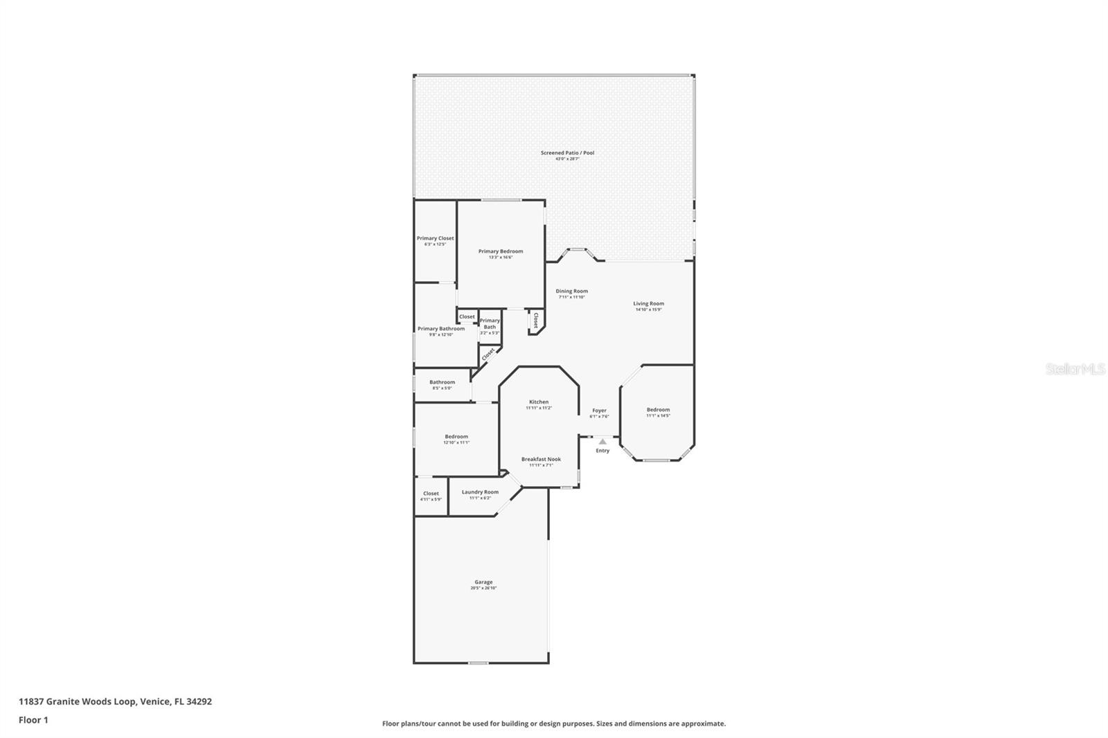 11837 GRANITE WOODS LOOP, VENICE, FL, 34292