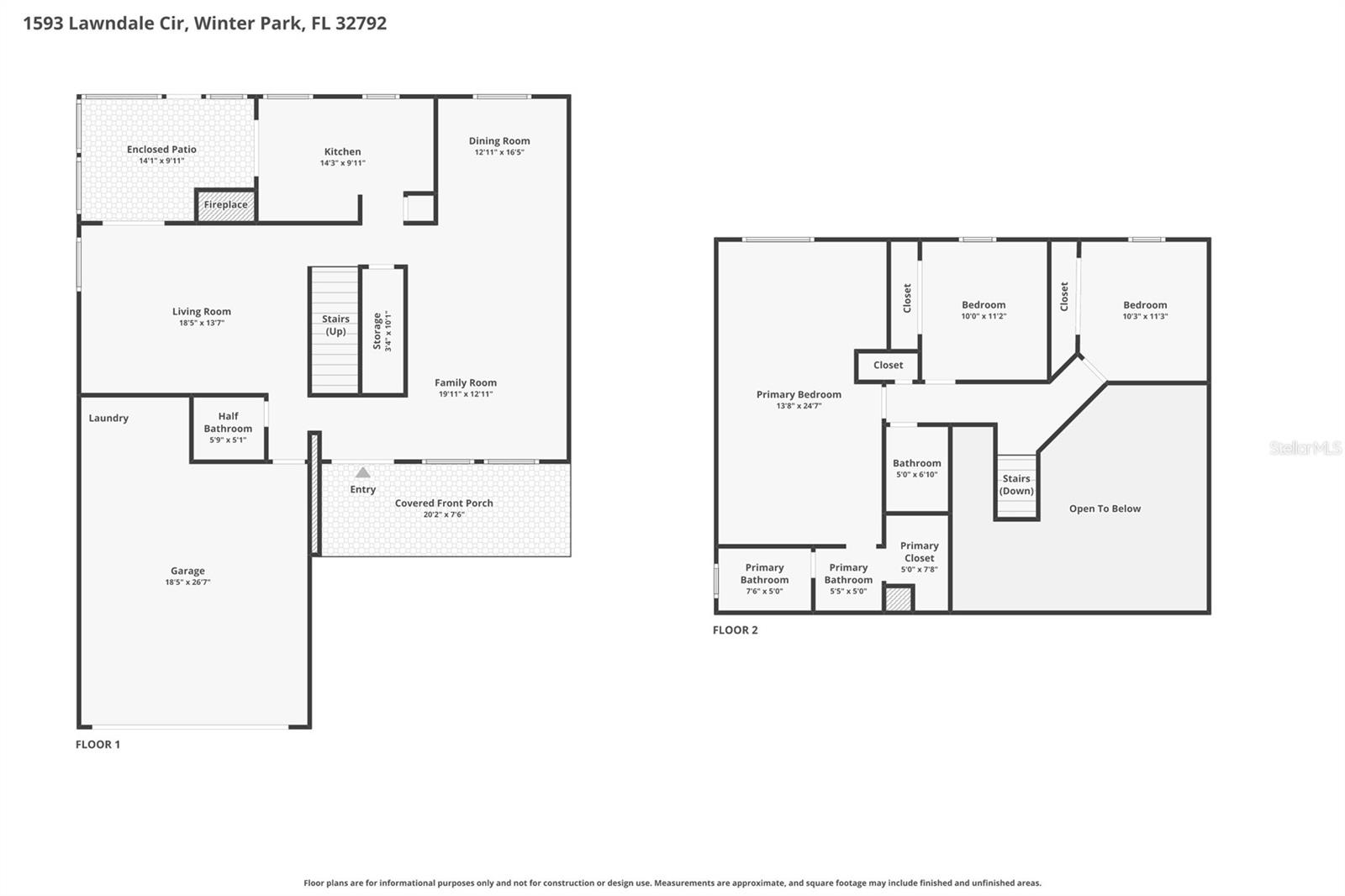 1593 LAWNDALE CIR, WINTER PARK, FL, 32792
