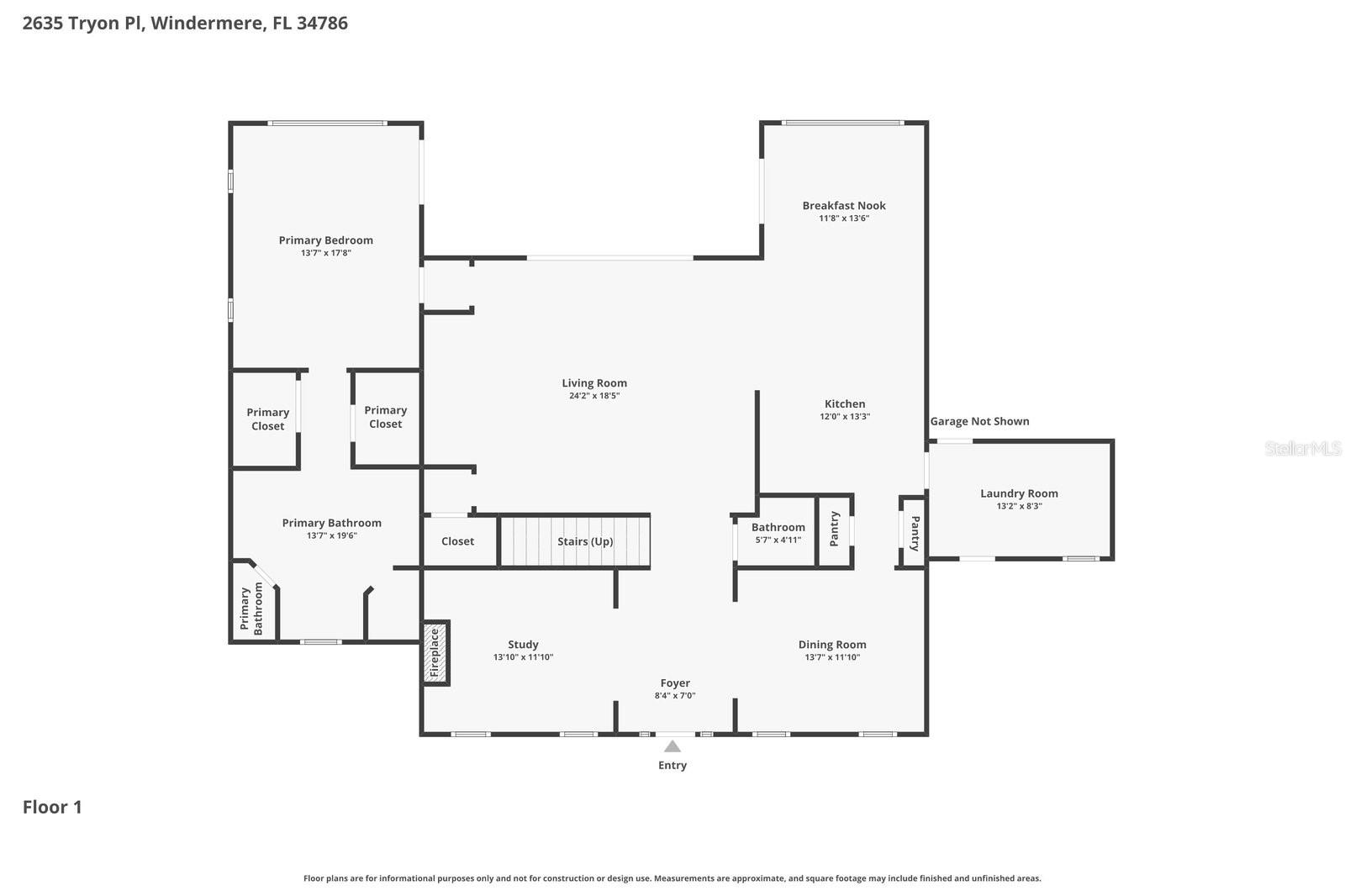 2635 TRYON PL, WINDERMERE, FL, 34786