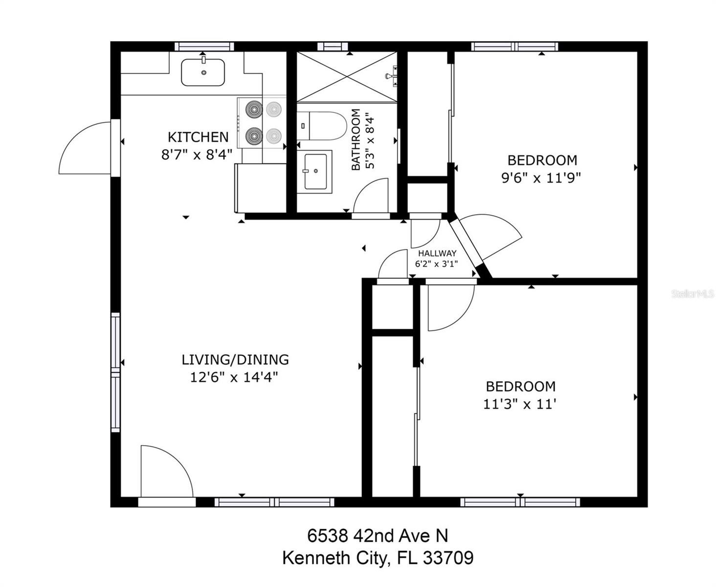 6538 42ND AVE N #1, ST PETERSBURG, FL, 33709