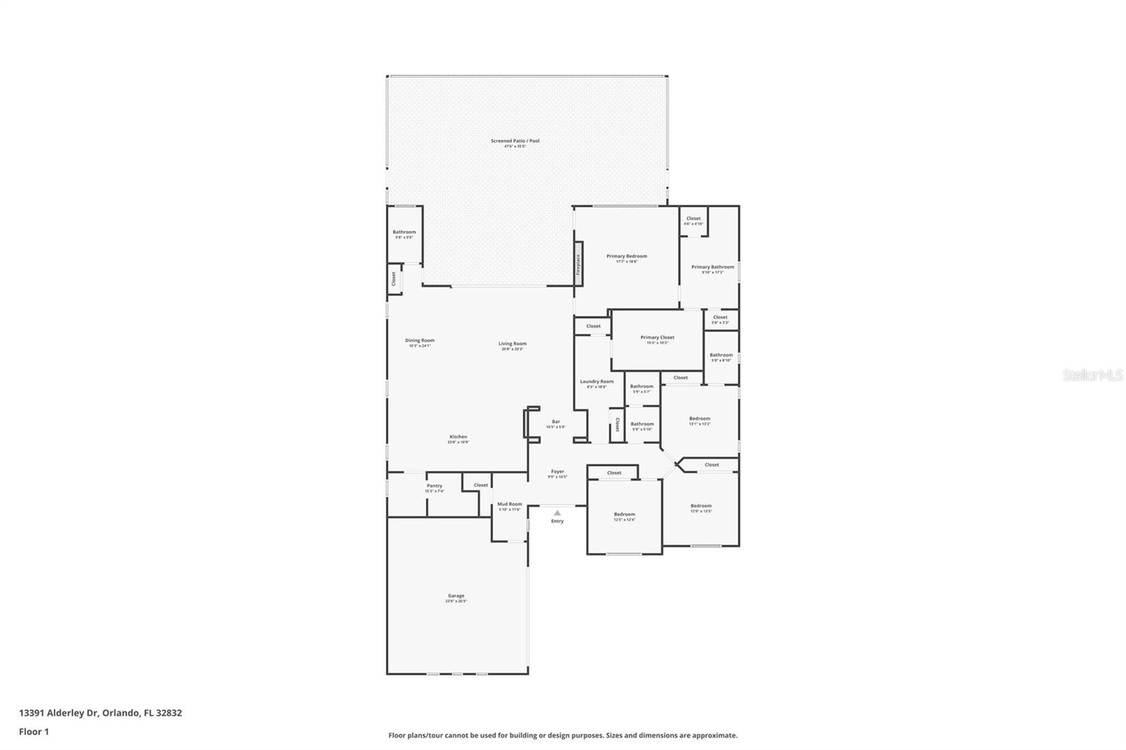 13391 ALDERLEY DR, ORLANDO, FL, 32832
