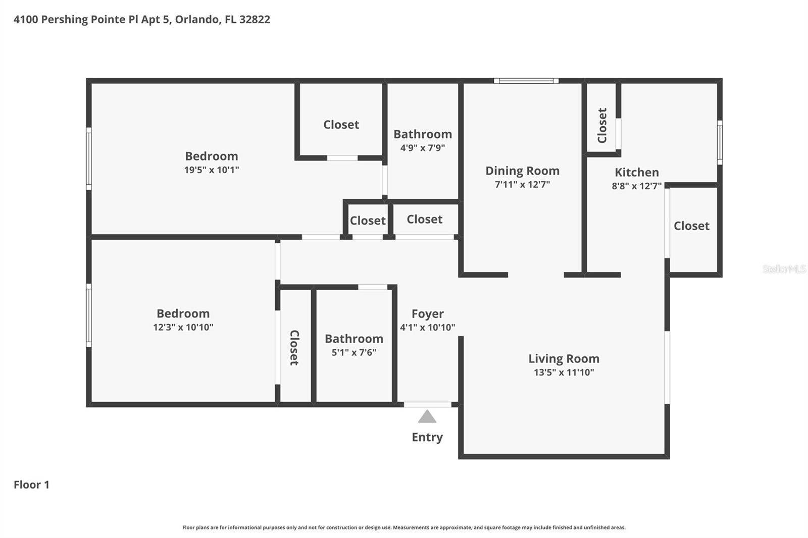 4100 PERSHING POINTE PL #3, ORLANDO, FL, 32822