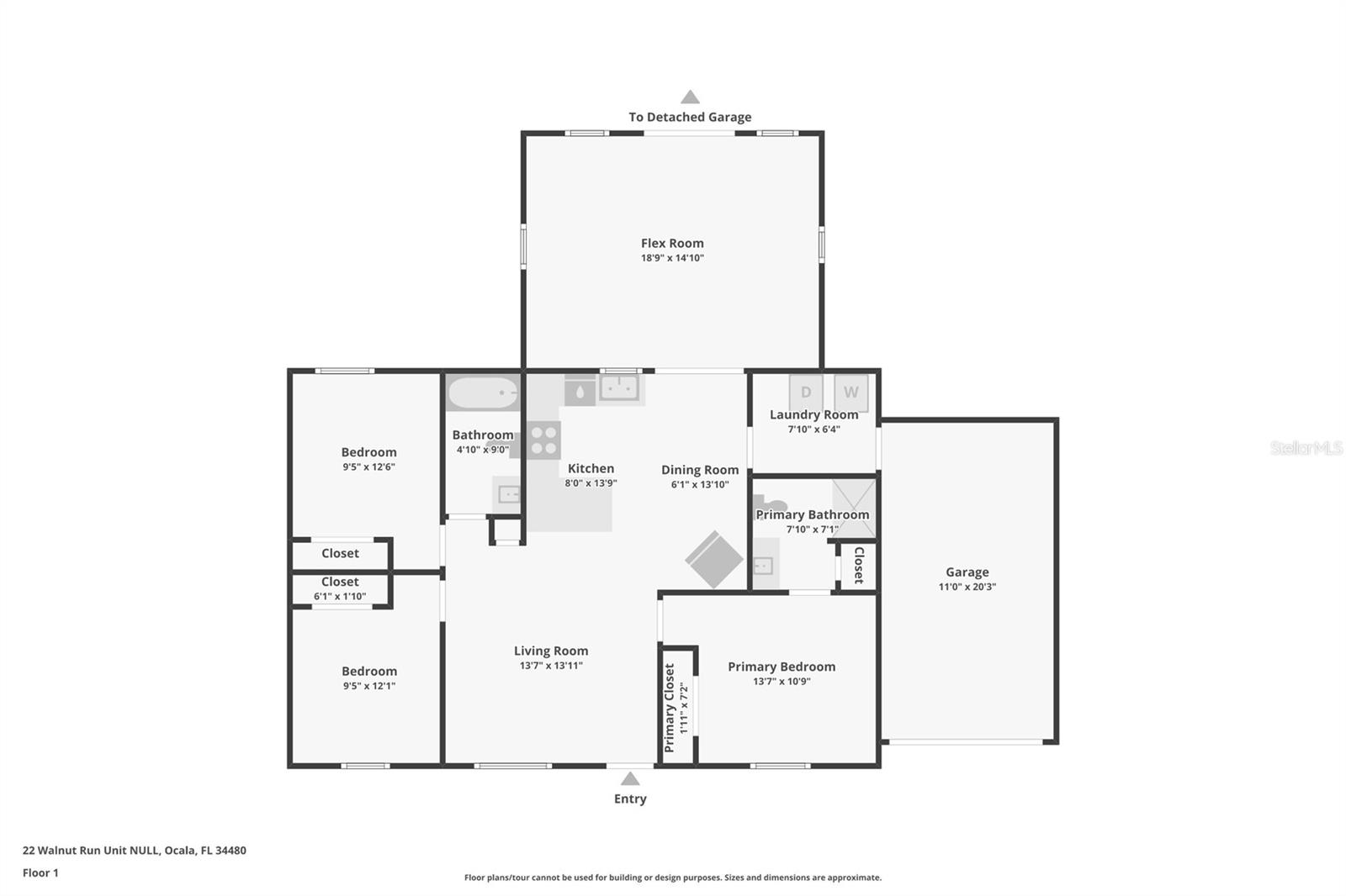 22 WALNUT RUN, OCALA, FL, 34480