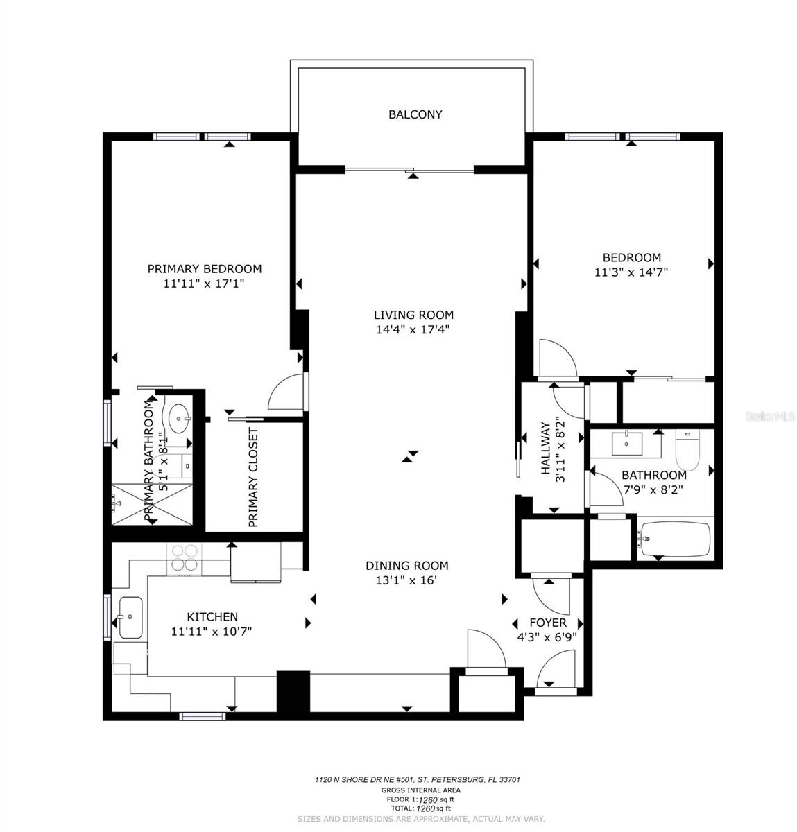 1120 N SHORE DR NE #501, ST PETERSBURG, FL, 33701