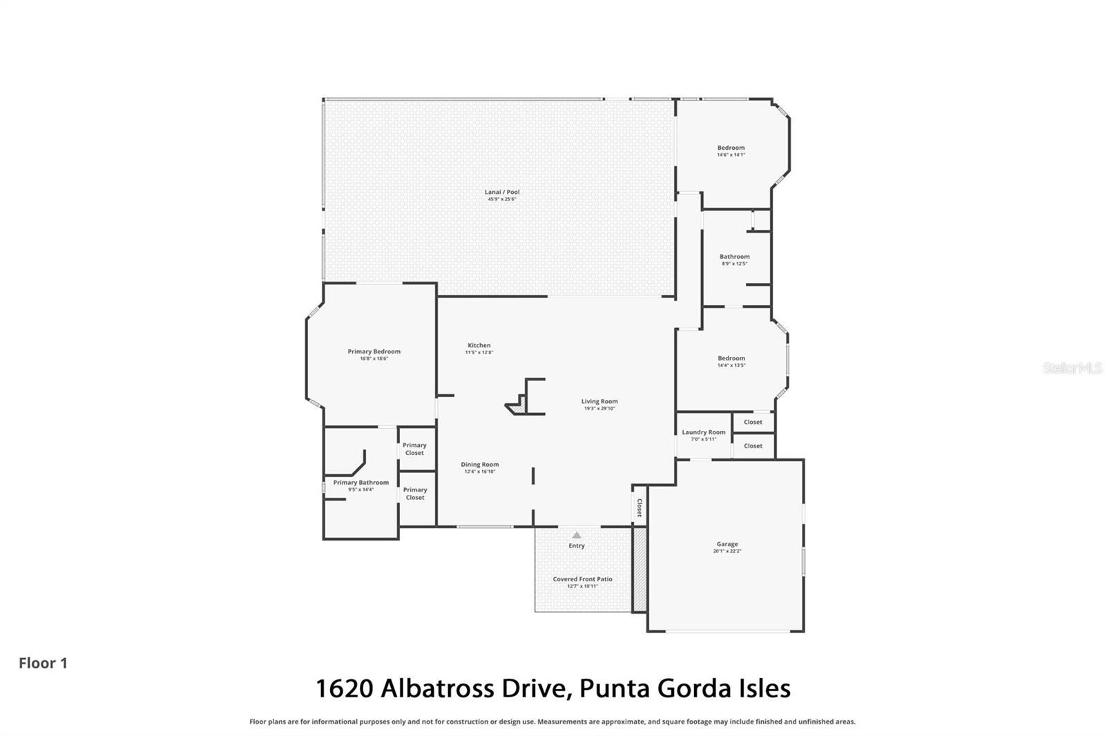 1620 ALBATROSS DR, PUNTA GORDA, FL, 33950