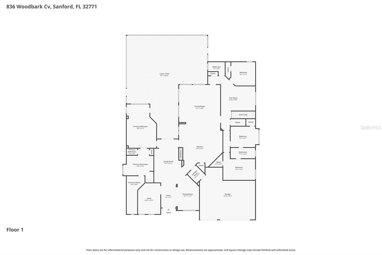 836 WOODBARK CV, SANFORD, FL, 32771