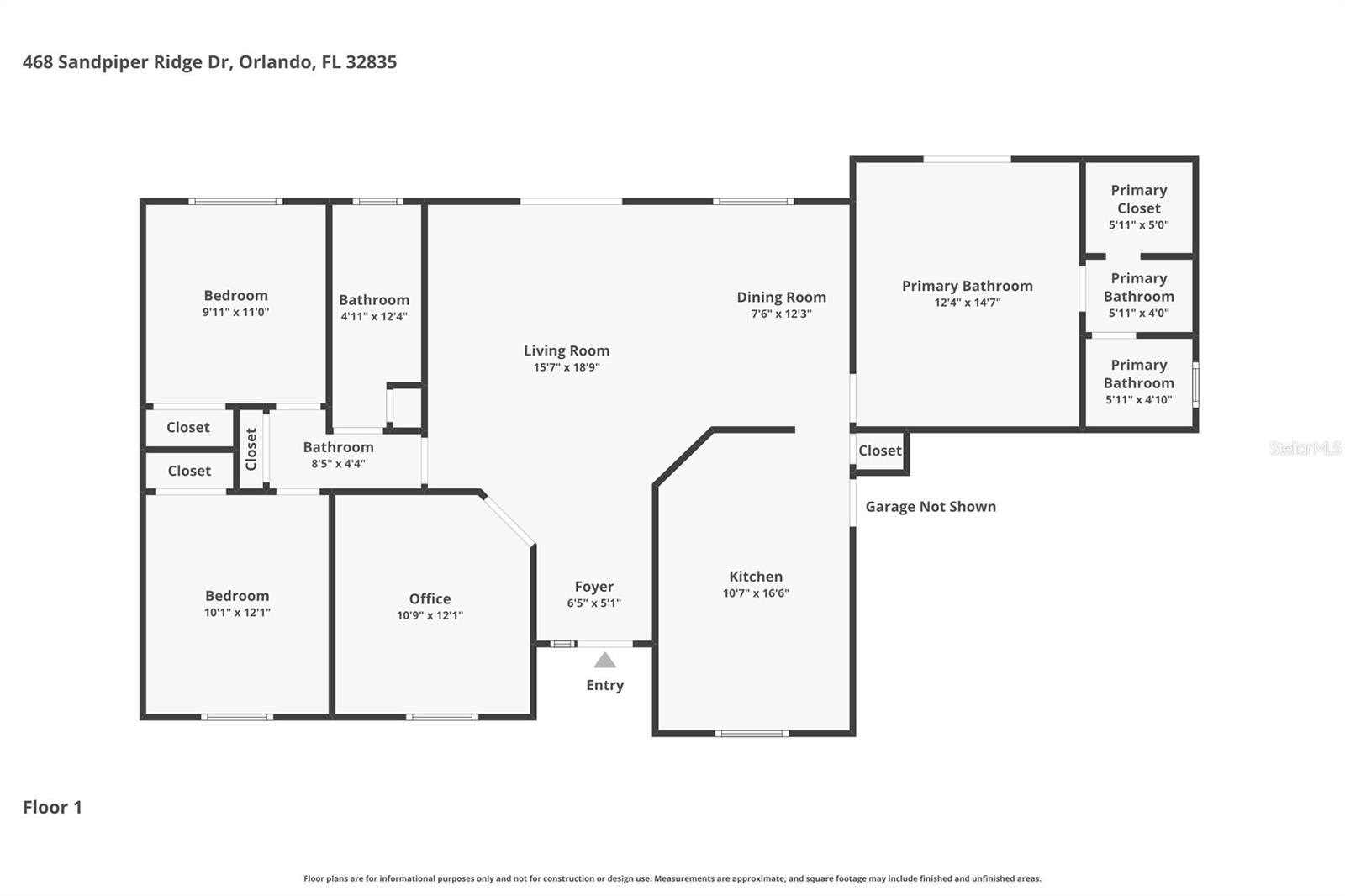 468 SANDPIPER RIDGE DR, ORLANDO, FL, 32835