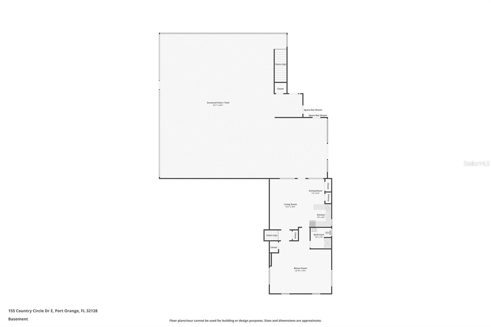 155 E COUNTRY CIRCLE DR E, PORT ORANGE, FL, 32128