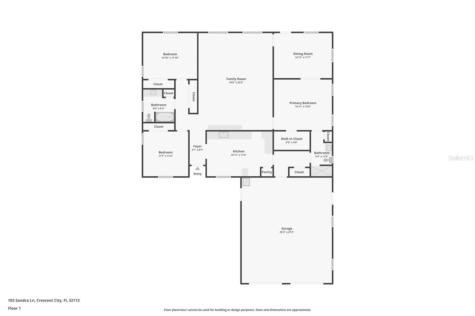 102 SANDRA LN, CRESCENT CITY, FL, 32112