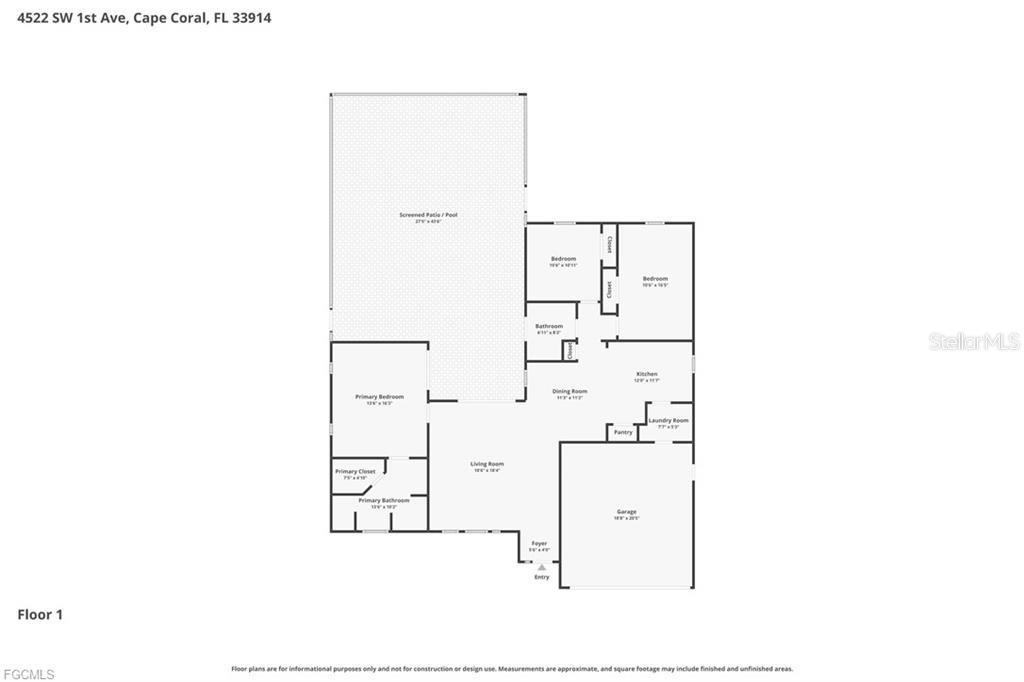 4522 SW 1ST AVE, CAPE CORAL, FL, 33914