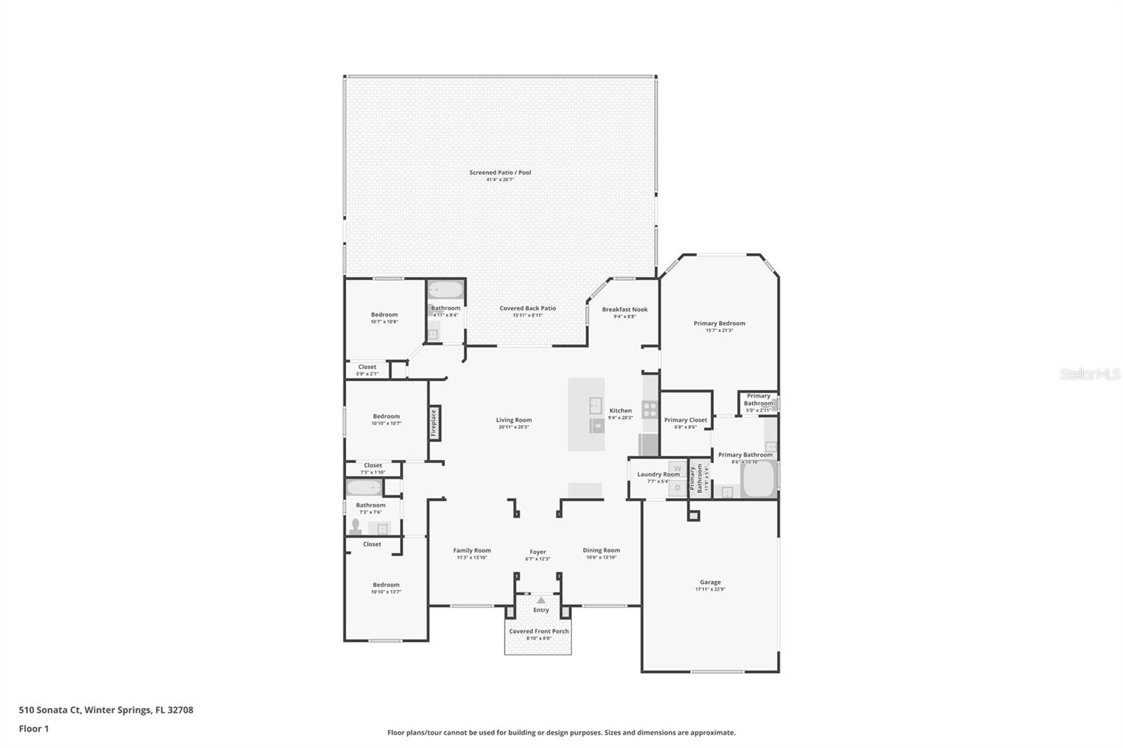 510 SONATA CT, WINTER SPRINGS, FL, 32708
