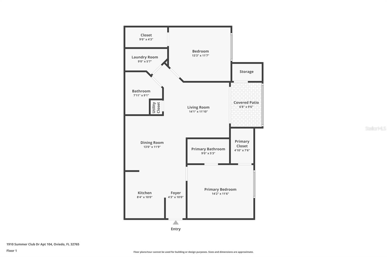 1910 SUMMER CLUB DR #104, OVIEDO, FL, 32765