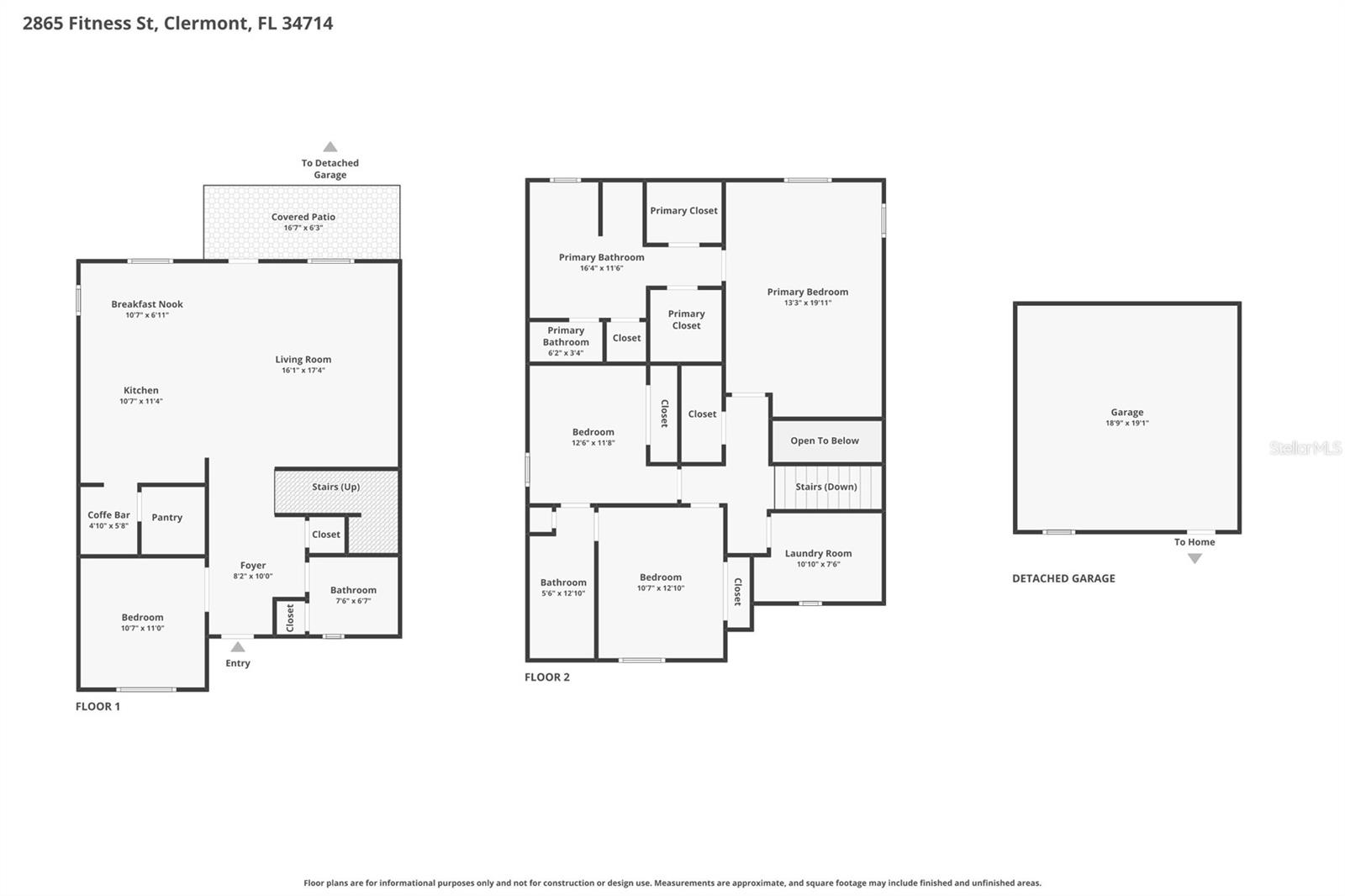 2865 FITNESS ST, CLERMONT, FL, 34714
