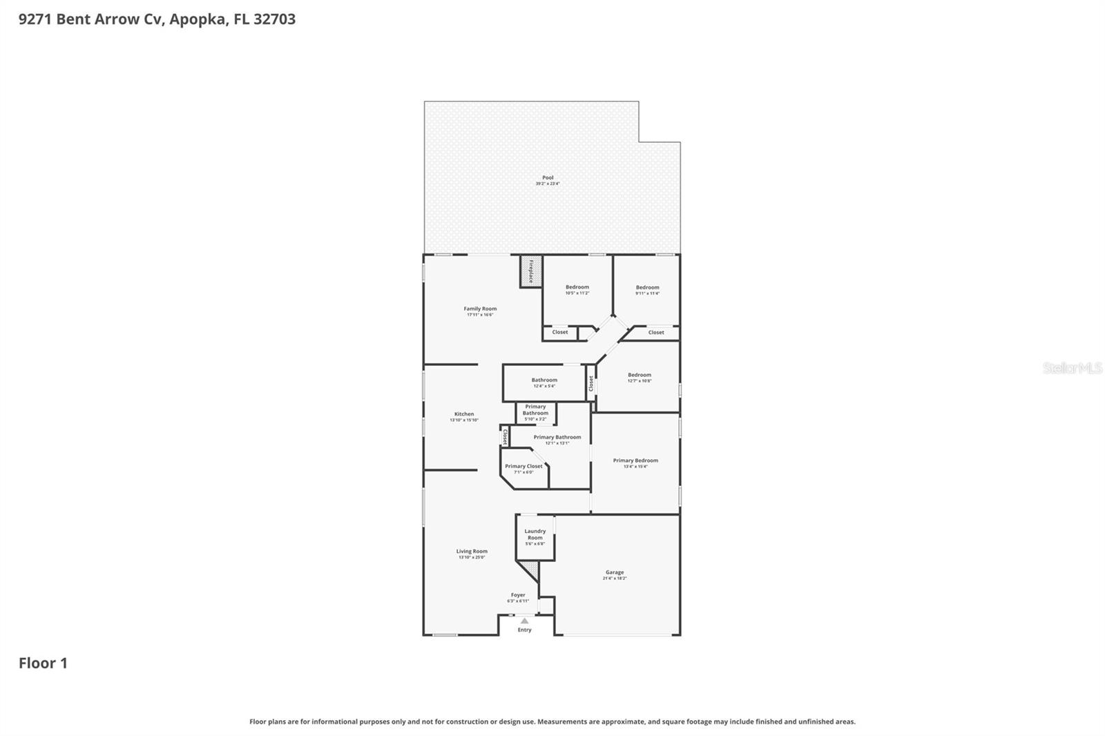 9271 BENT ARROW CV, APOPKA, FL, 32703