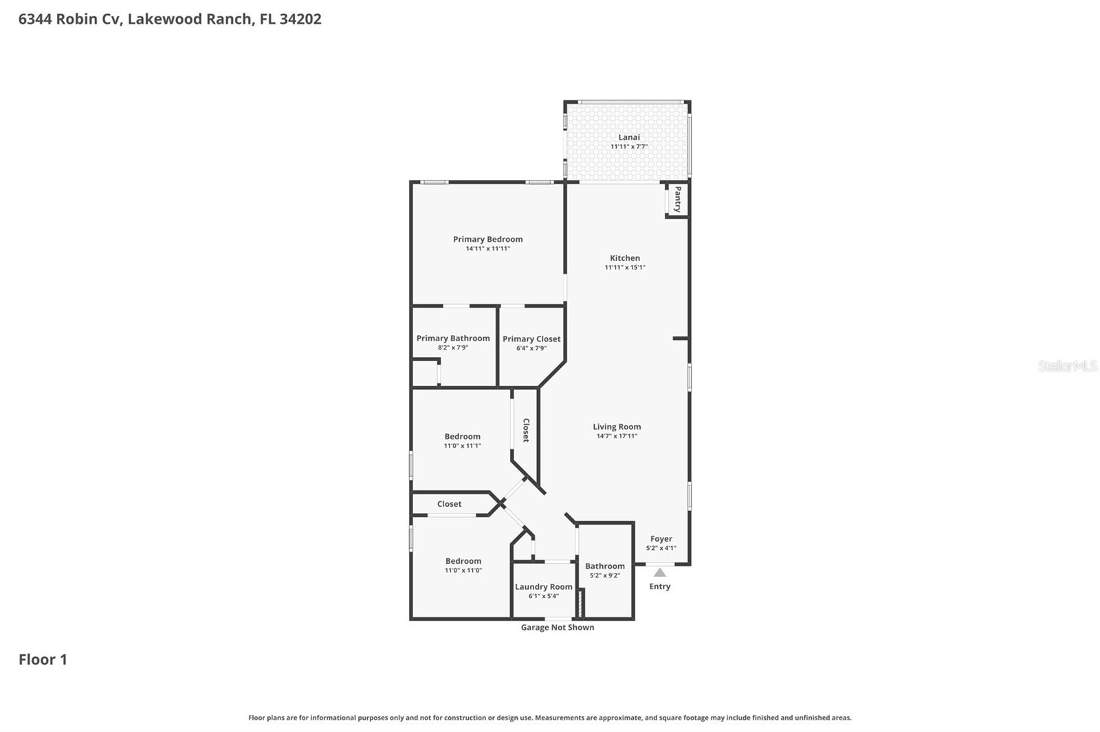 6344 ROBIN CV, LAKEWOOD RANCH, FL, 34202