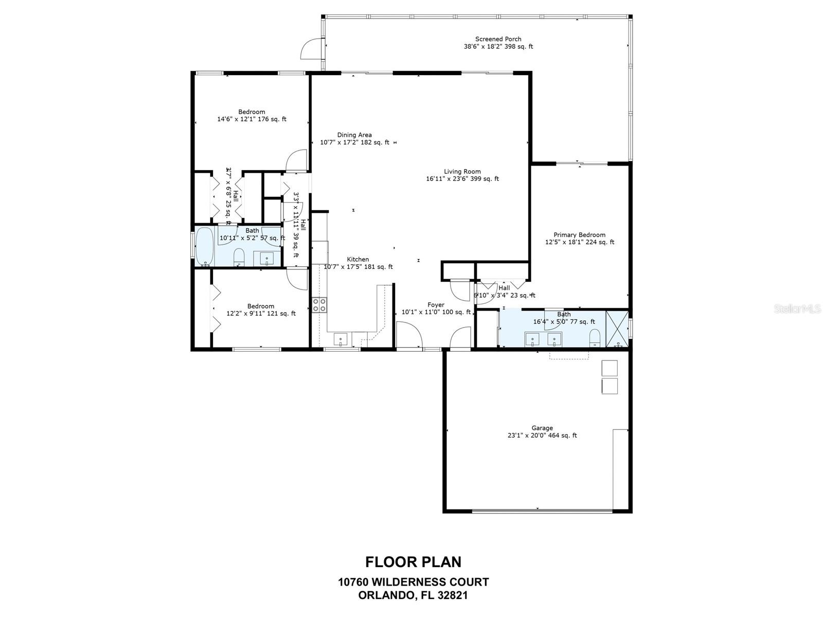 10760 WILDERNESS CT, ORLANDO, FL, 32821