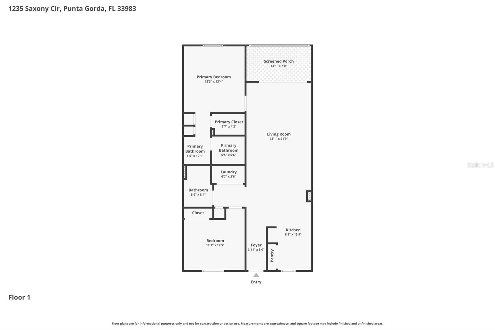 1235 SAXONY CIR #5103, PUNTA GORDA, FL, 33983