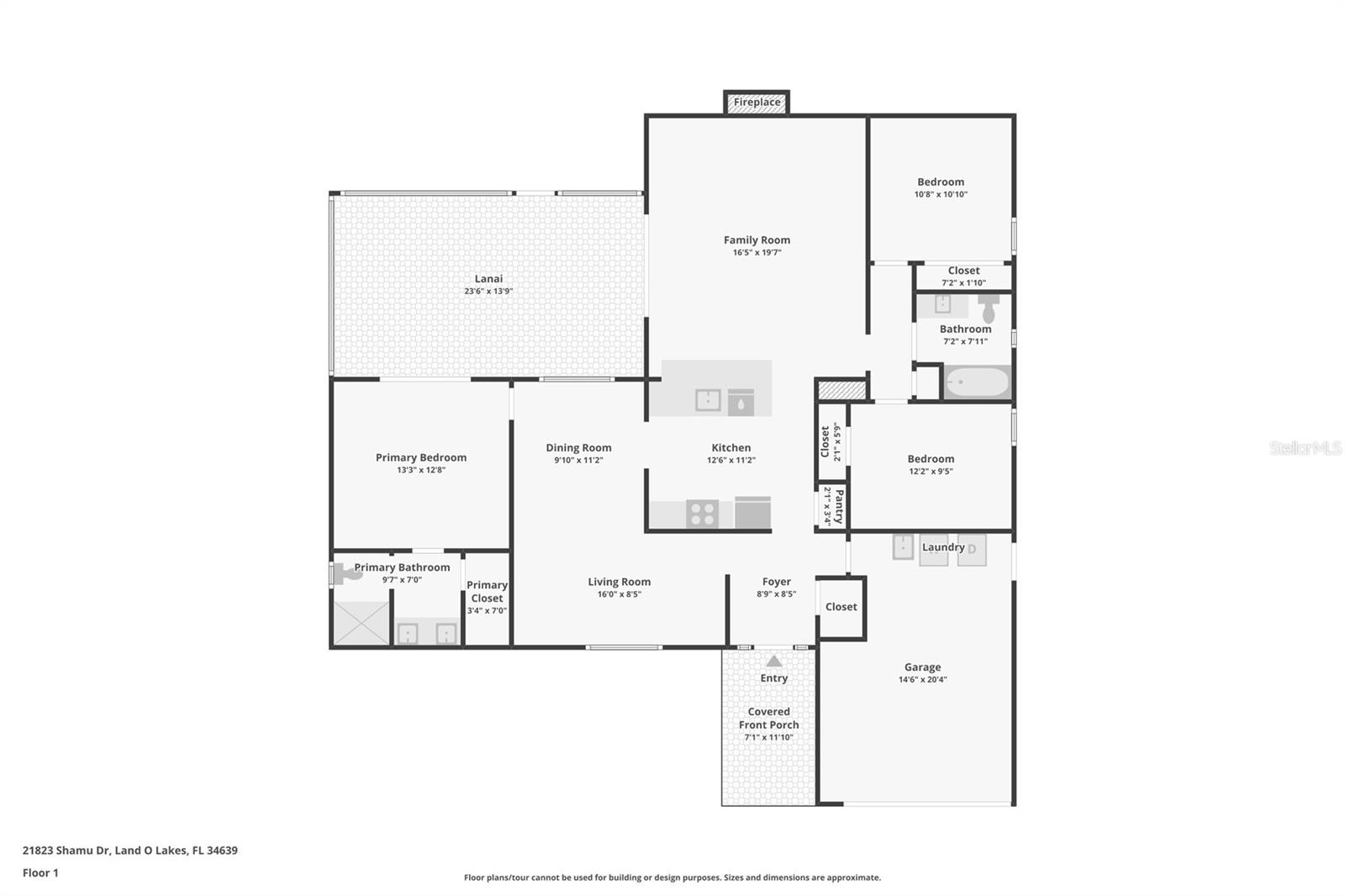 21823 SHAMU DR, LAND O LAKES, FL, 34639