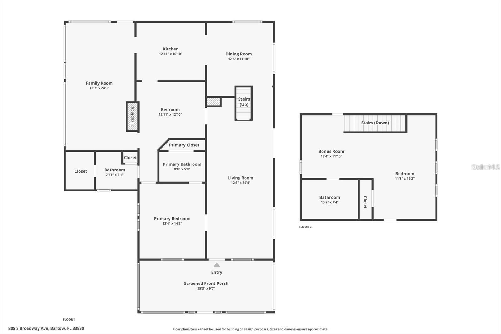 805 S BROADWAY AVE, BARTOW, FL, 33830