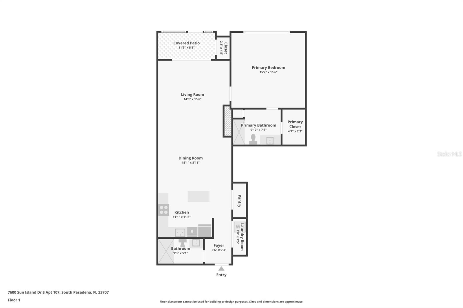 7600 SUN ISLAND DR S #107, SOUTH PASADENA, FL, 33707