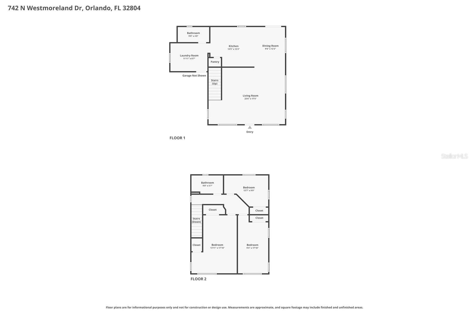 742 N WESTMORELAND DR, ORLANDO, FL, 32804